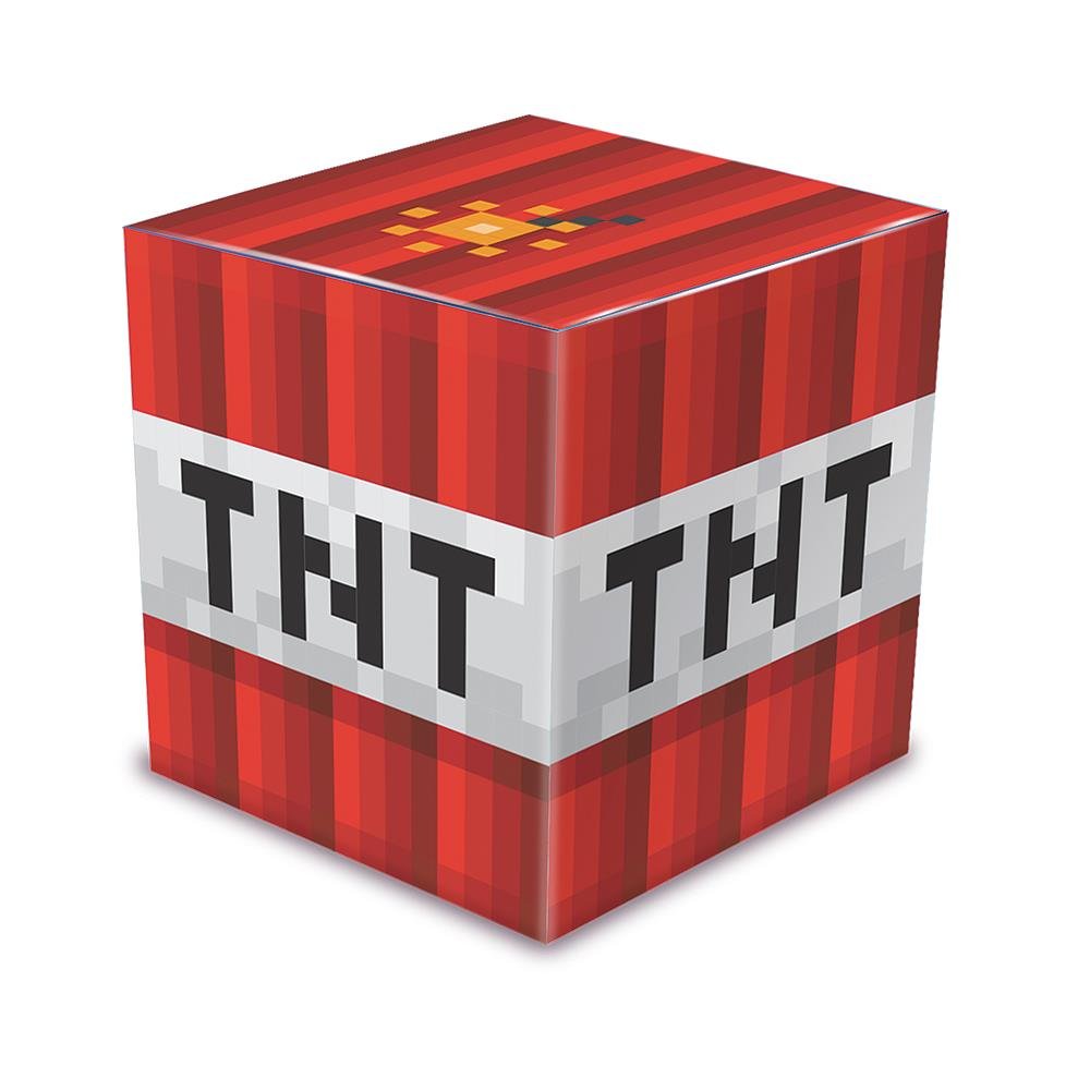Caixa Lembrancinha de Papel Tema Mini Pixels Junco 8 unidades