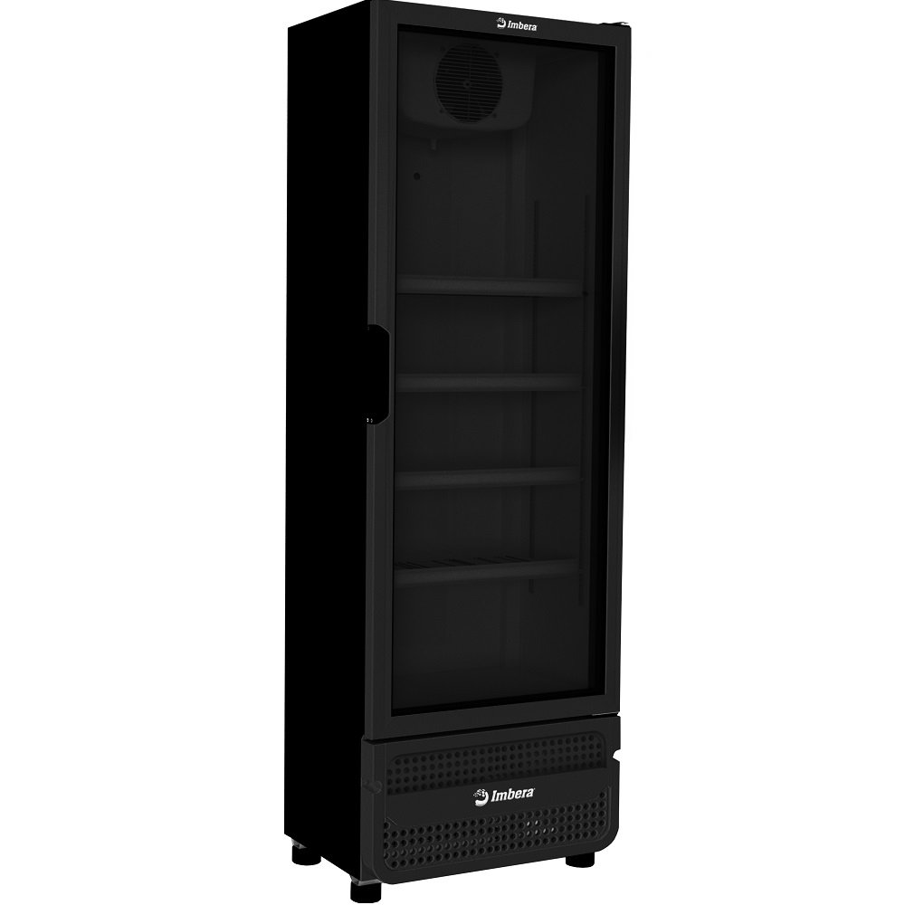 Expositor Vertical Imbera 400 Litros Full Black VRS13 - 220V