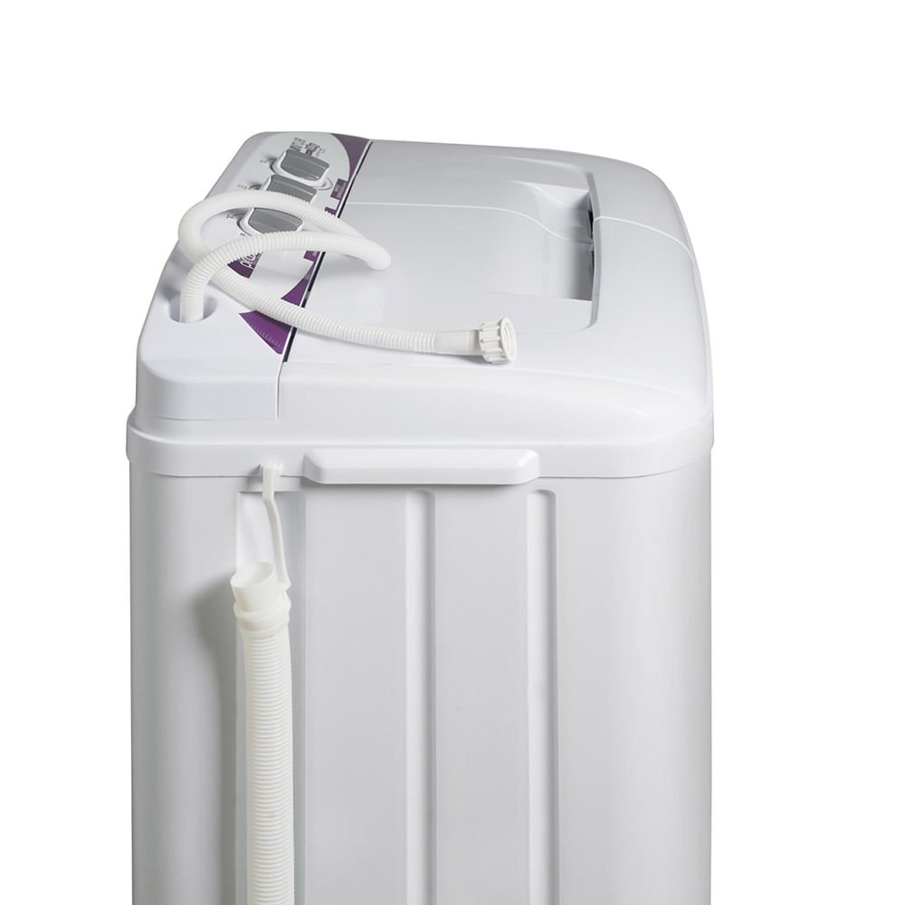Lavadora e Centrifuga Praxis 10kg 2 em 1 Branca Twin Tub - 220 Volts