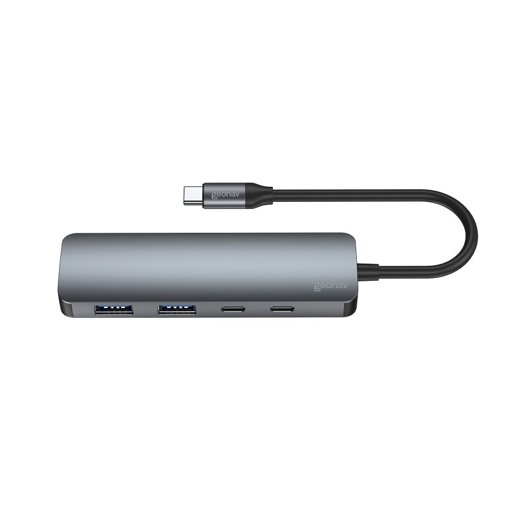 Hub 4pt Usb-C/Usb-A Uca12 , Geonav