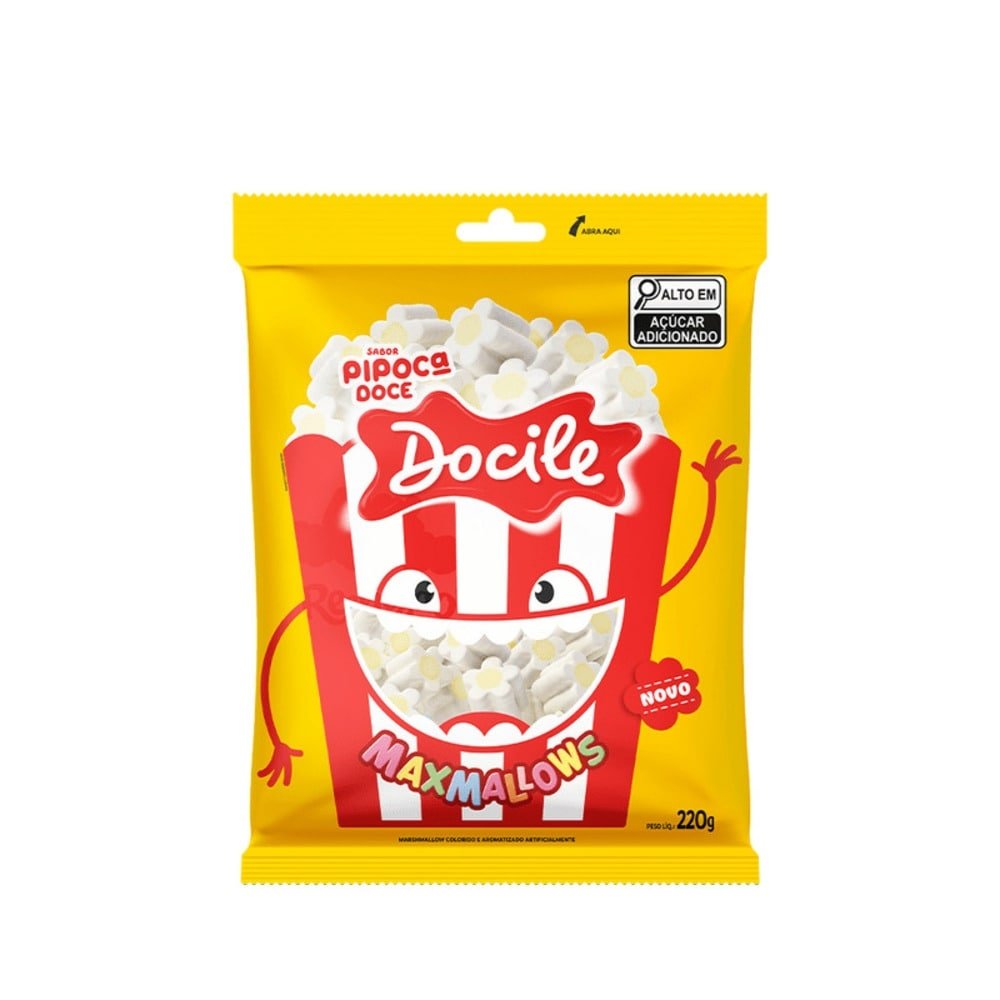 Marshmallow Docile Twist para Assar 220g