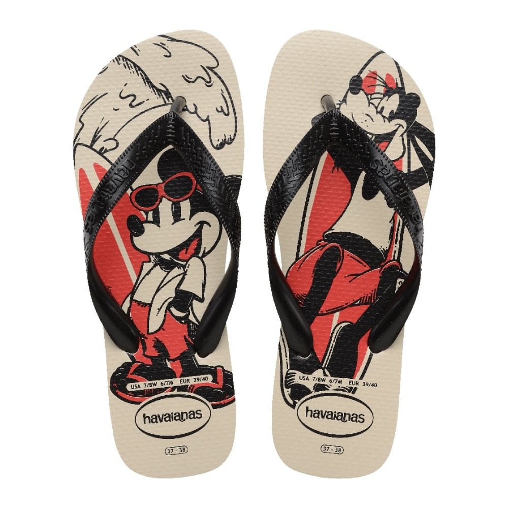 Havaianas Top Disney Bege Palha 31/2