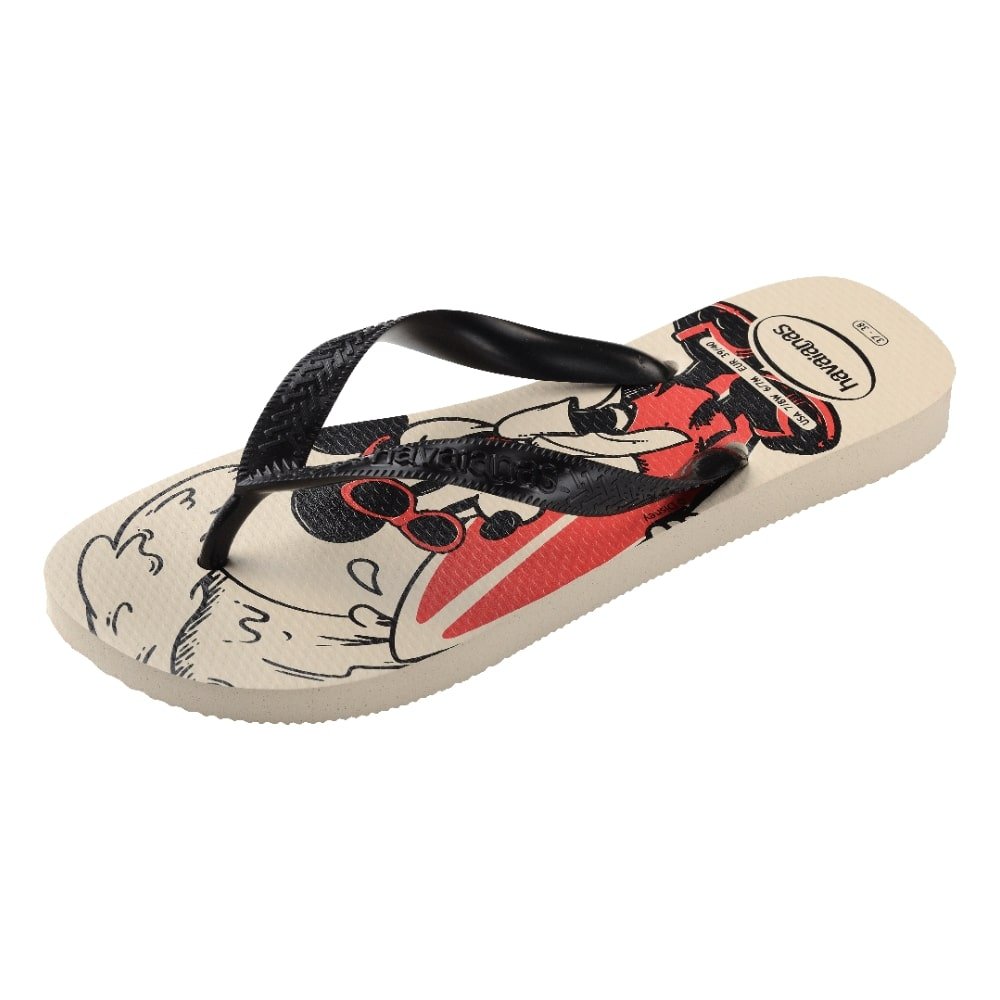 Havaianas Top Disney Bege Palha 31/2