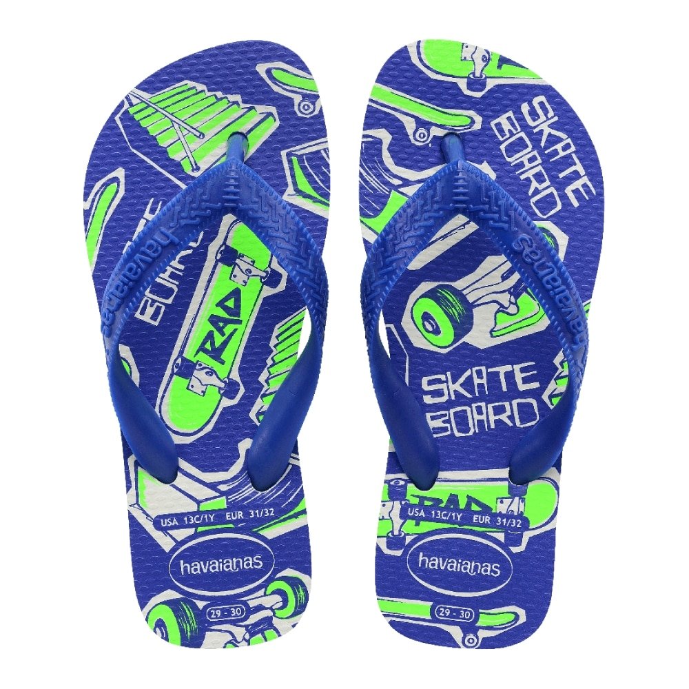 Havaianas Kids Athletic Branco/Azul Naval 31/2