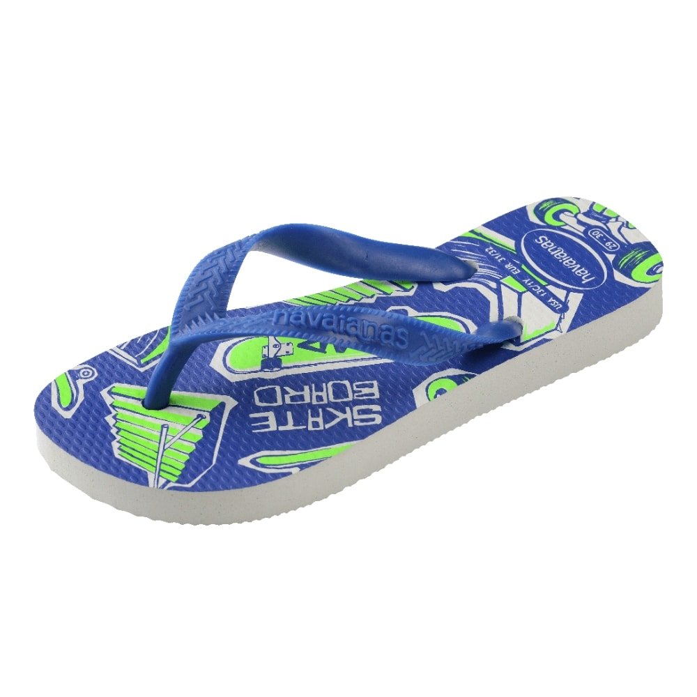 Havaianas Kids Athletic Branco/Azul Naval 31/2