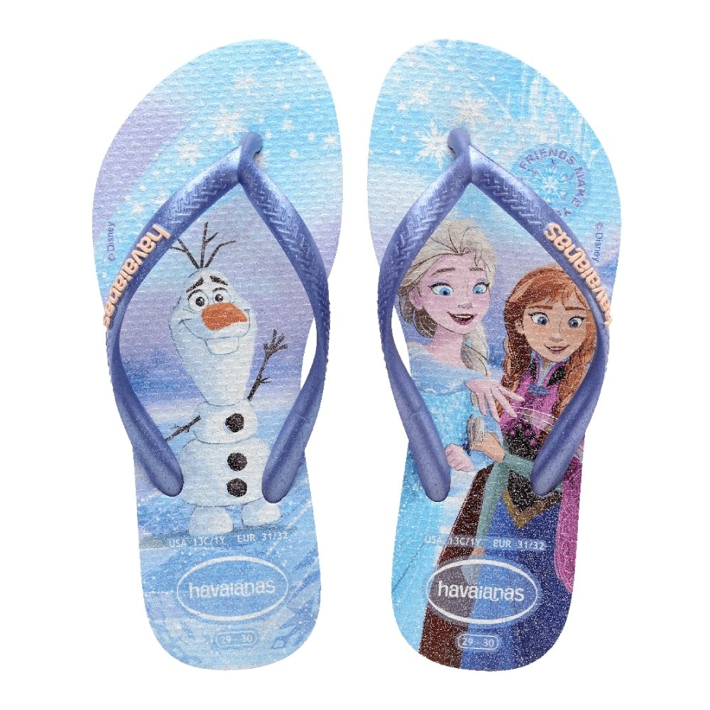 Havaianas Kids Slim Princess Roxo Fantasy 27/8