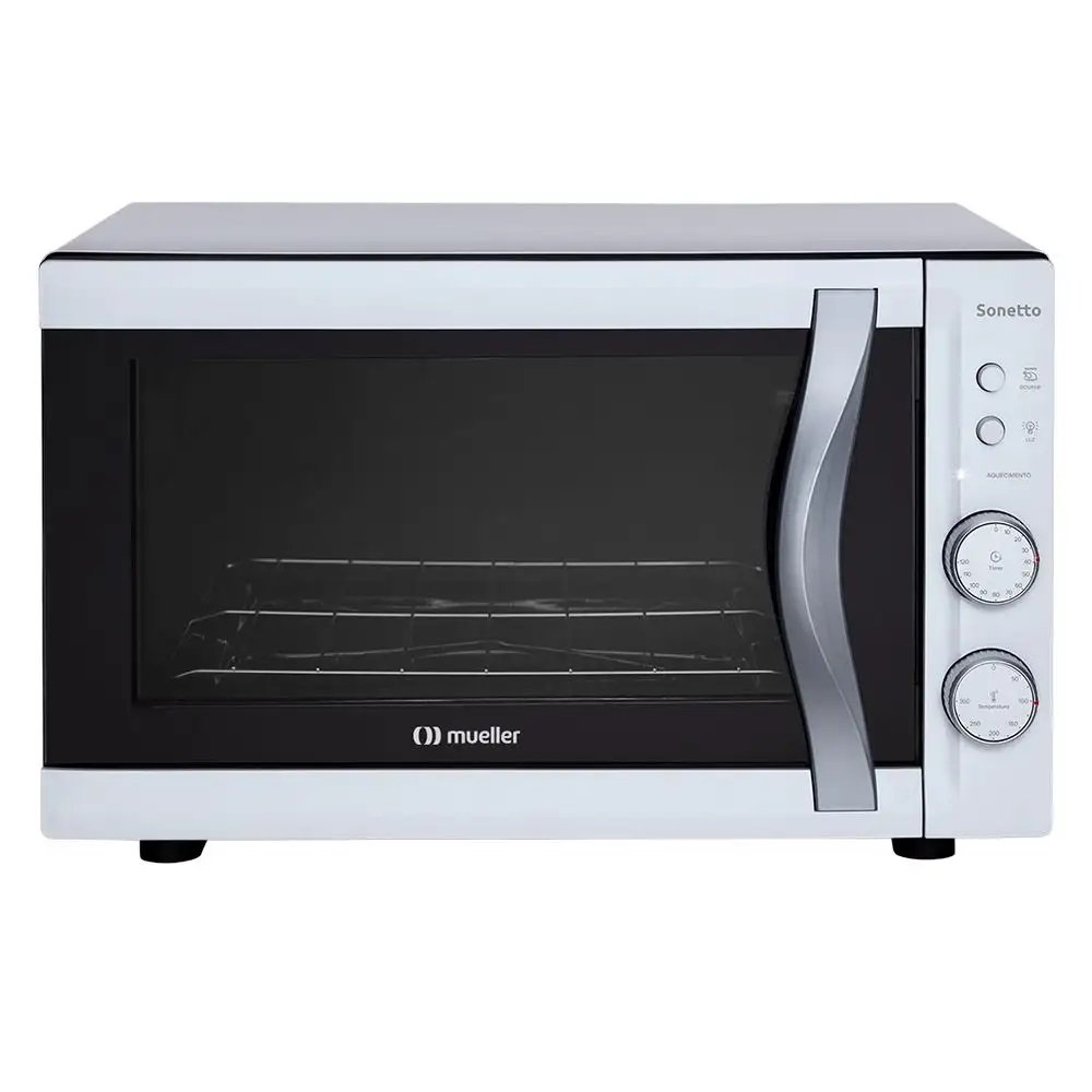 Forno Elétrico Mueller 44 Litros Sonetto G3 Branco ¿ 127 Volts