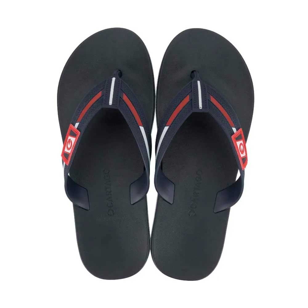 Cartago Dublin II 12268 Bc895 Azul Vermelho Cinza G02258 37-44 com 12 Pares