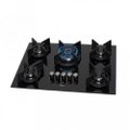 Fogão Cooktop Fischer 5q Tc Infinity Gás Mesa Vidro - Preto