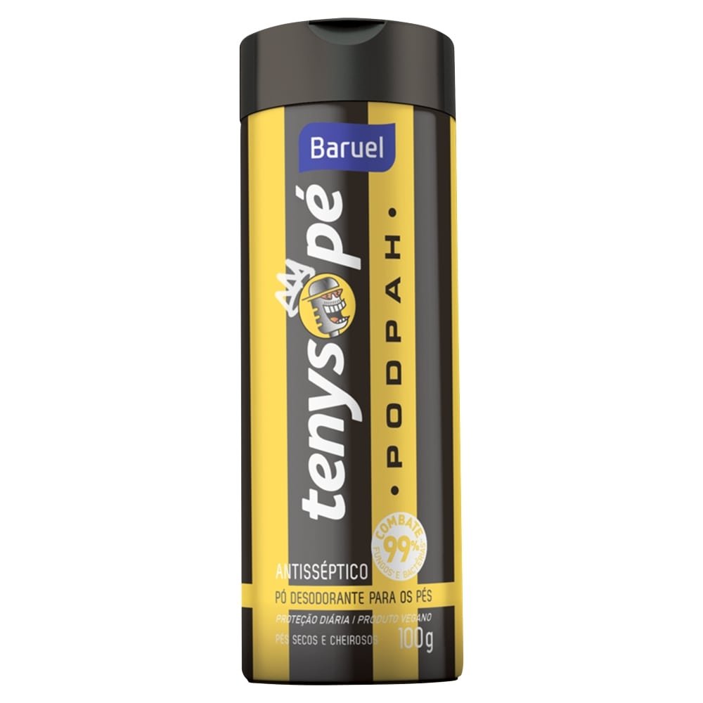 Tenys Pé Baruel Pó PodPah 100g
