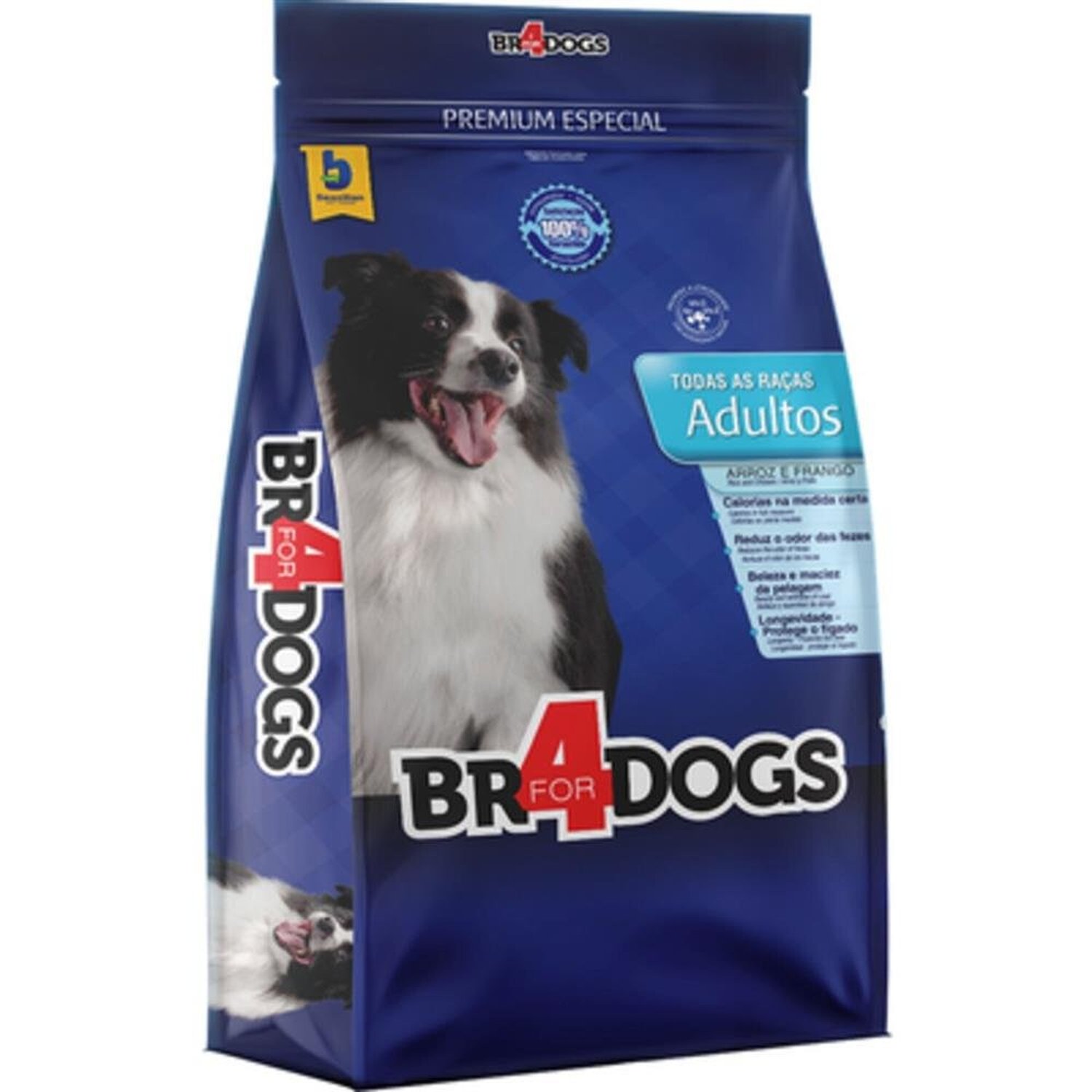 Ração Br For Dogs Adultos Todas As Raças 20Kg