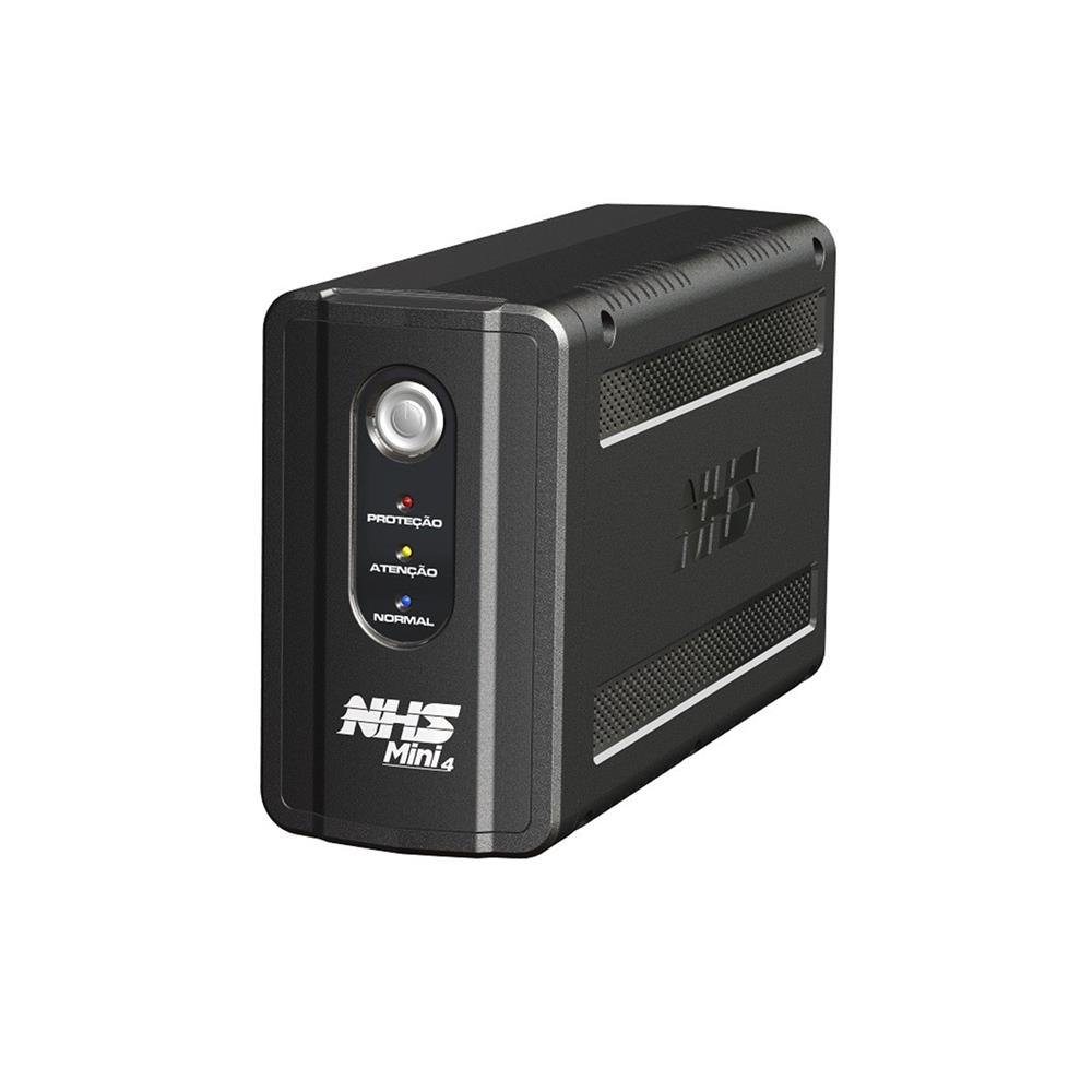 Nobreak Nhs Mini 4, 600Va, Entrada Bivolt, Saída 120V, Com 1 Bateria, 90.A1.006100