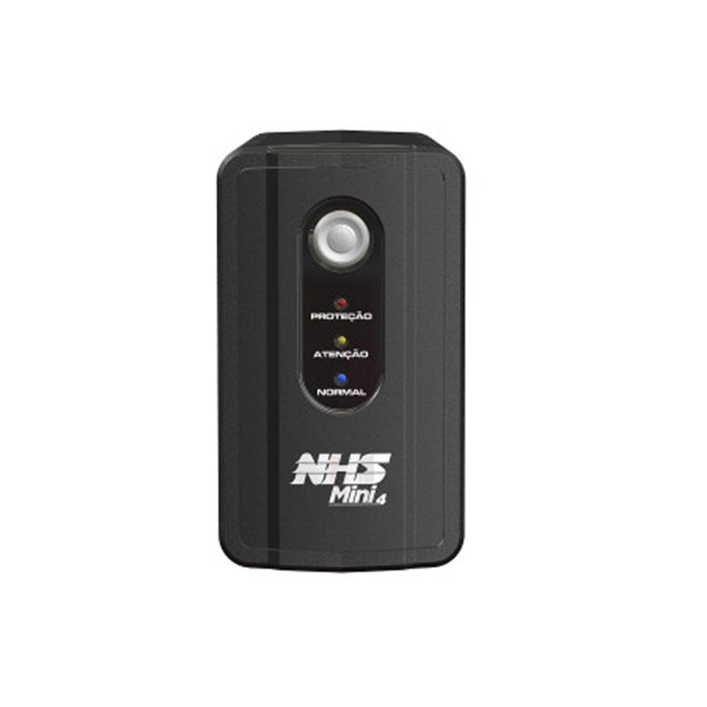 Nobreak Nhs Mini 4, 600Va, Entrada Bivolt, Saída 120V, Com 1 Bateria, 90.A1.006100