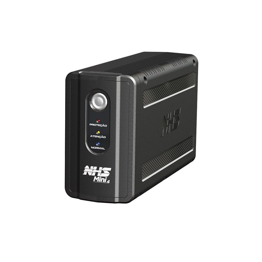 Nobreak NHS Mini 4, 800VA, Entrada Bivolt, Saida 120V, com 1 Bateria