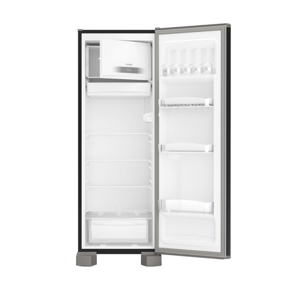 Geladeira/Refrigerador Esmaltec 259 Litros ROC35 - Pro, Black, Cycle Defrost, 220V