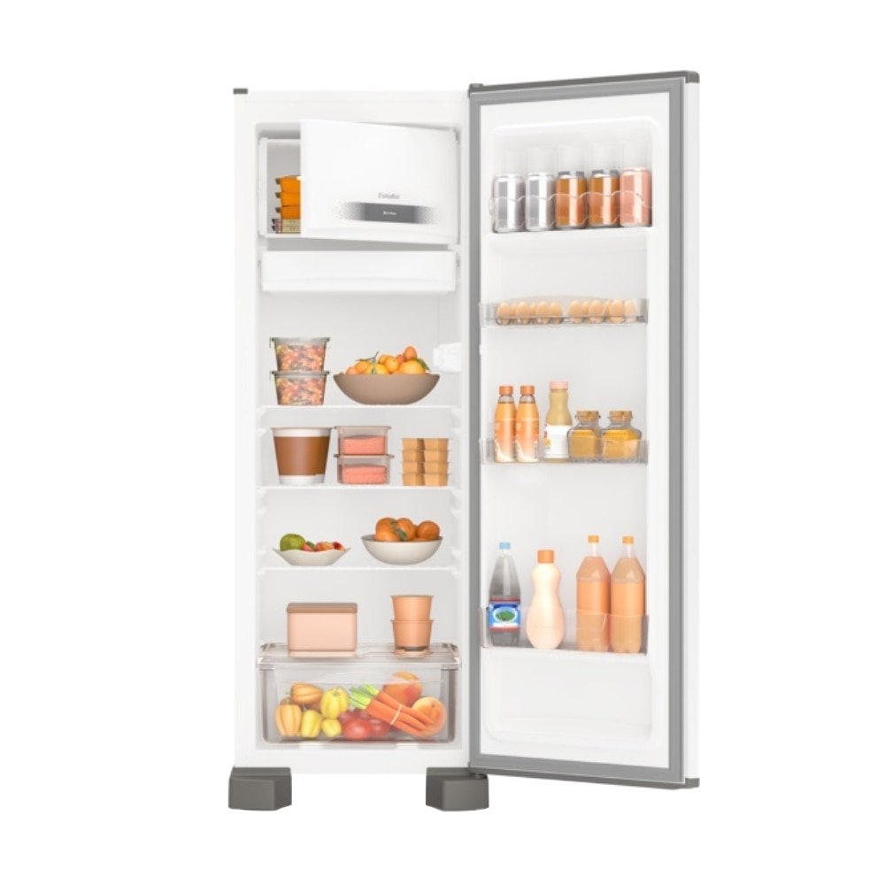 Geladeira/Refrigerador Esmaltec 259 Litros ROC35 - Pro, Branco, Cycle Defrost, 110V