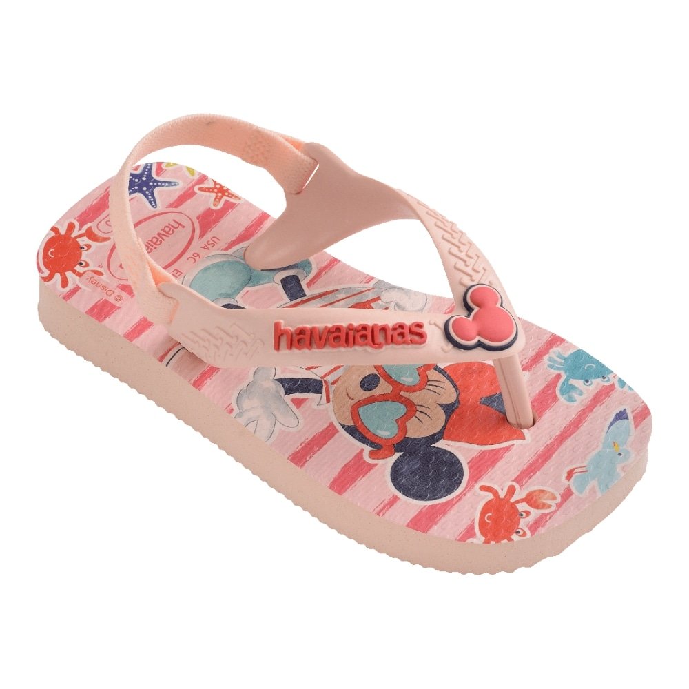 Havaianas Baby Disney Classic Rosa/Vermelho 23/4