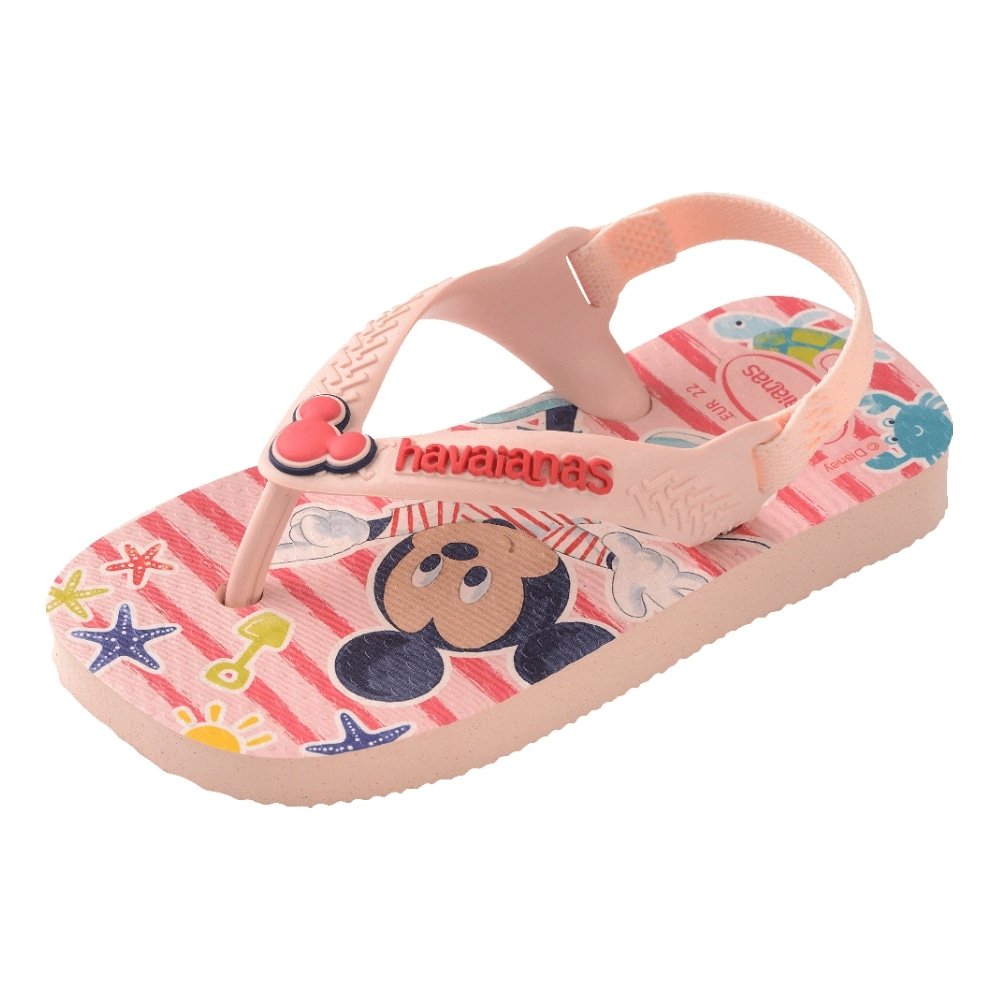 Havaianas Baby Disney Classic Rosa/Vermelho 23/4