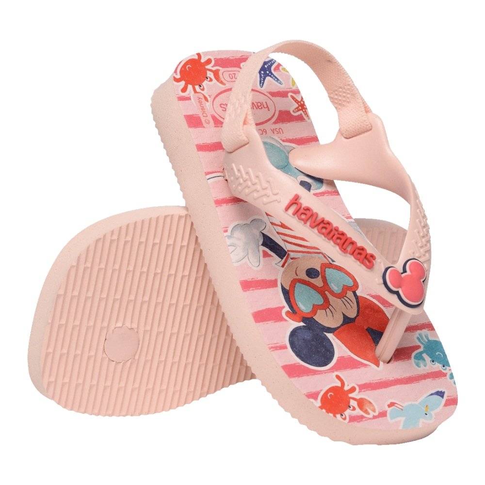 Havaianas Baby Disney Classic Rosa/Vermelho 23/4
