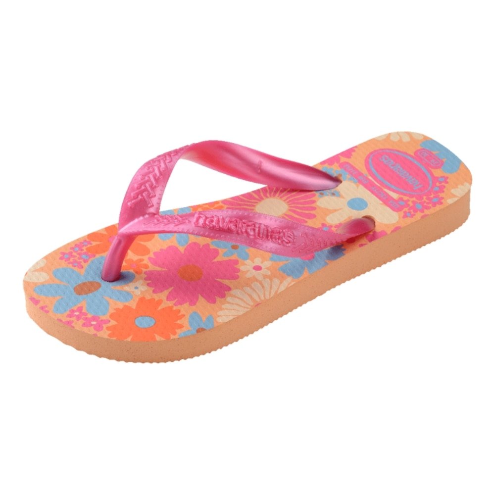 Havaianas Kids Flores Pêssego 27/8