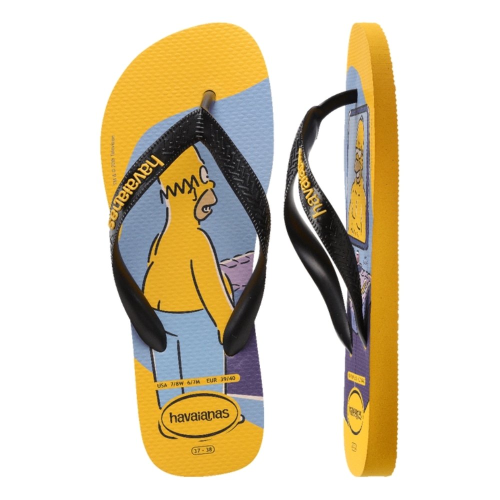 Havaianas Simpsons Amarelo Pop 41/2