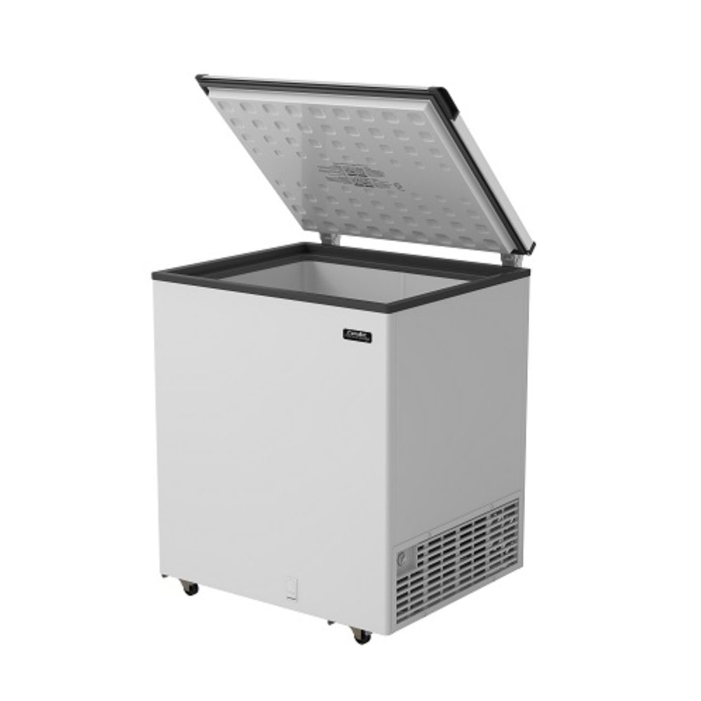 Freezer Horizontal Esmaltec 230 Litros ECH250 - Porta Cega, Dupla Ação, Branco, 110V
