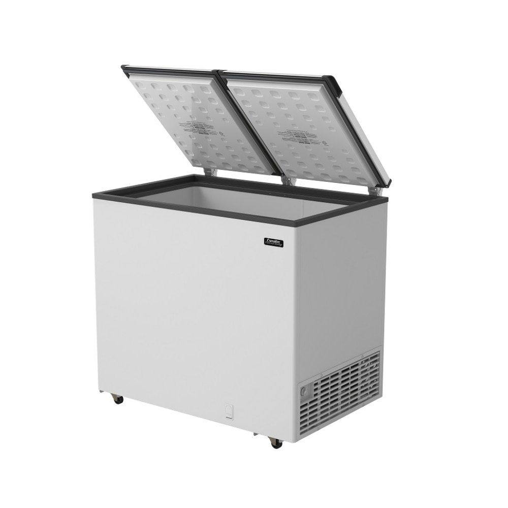 Freezer Horizontal Esmaltec 325 Litros ECH350 - Porta Cega, Dupla Ação, Branco, 110V