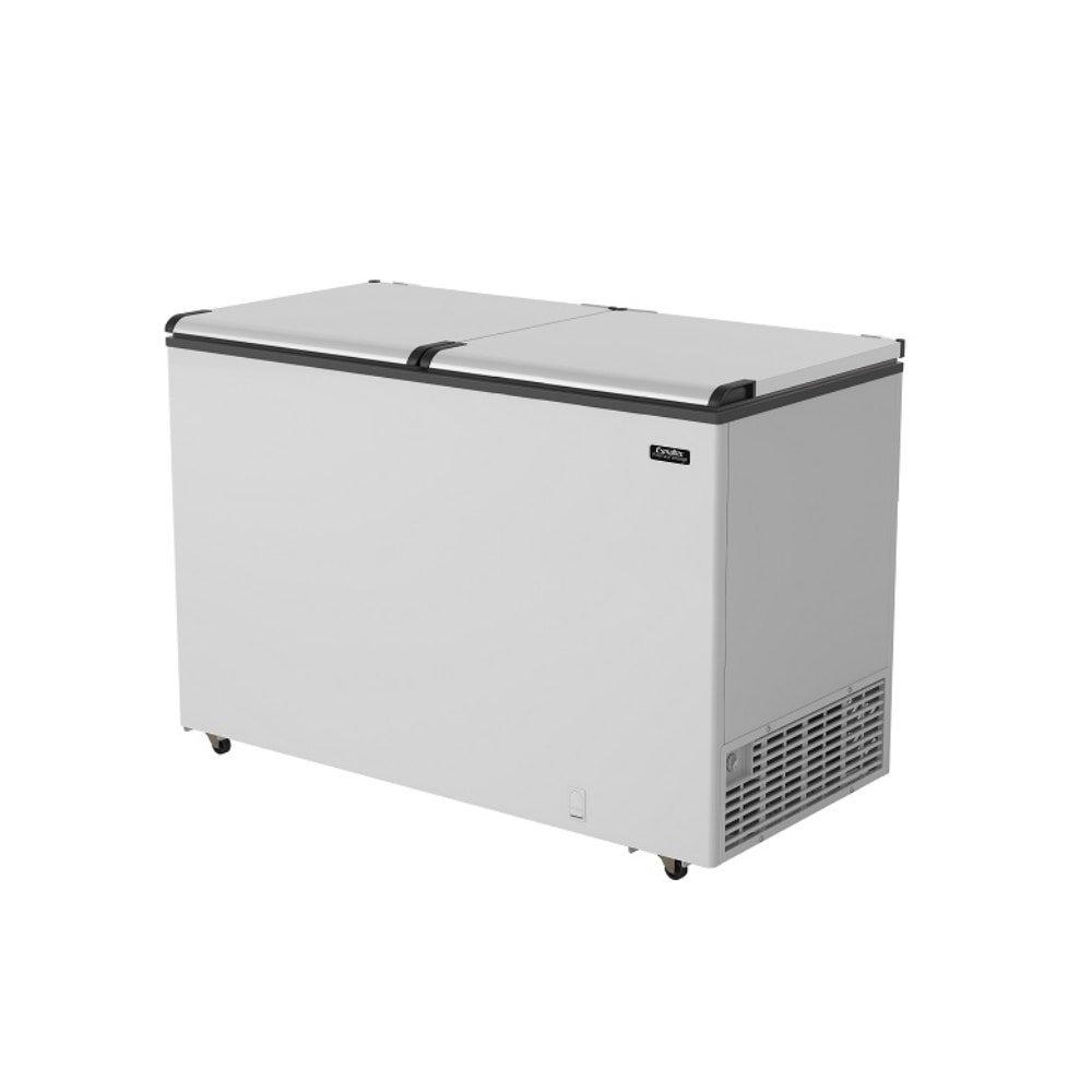 Freezer Horizontal Esmaltec 468 Litros ECH500 - Porta Cega, Dupla Ação, Branco, 110V