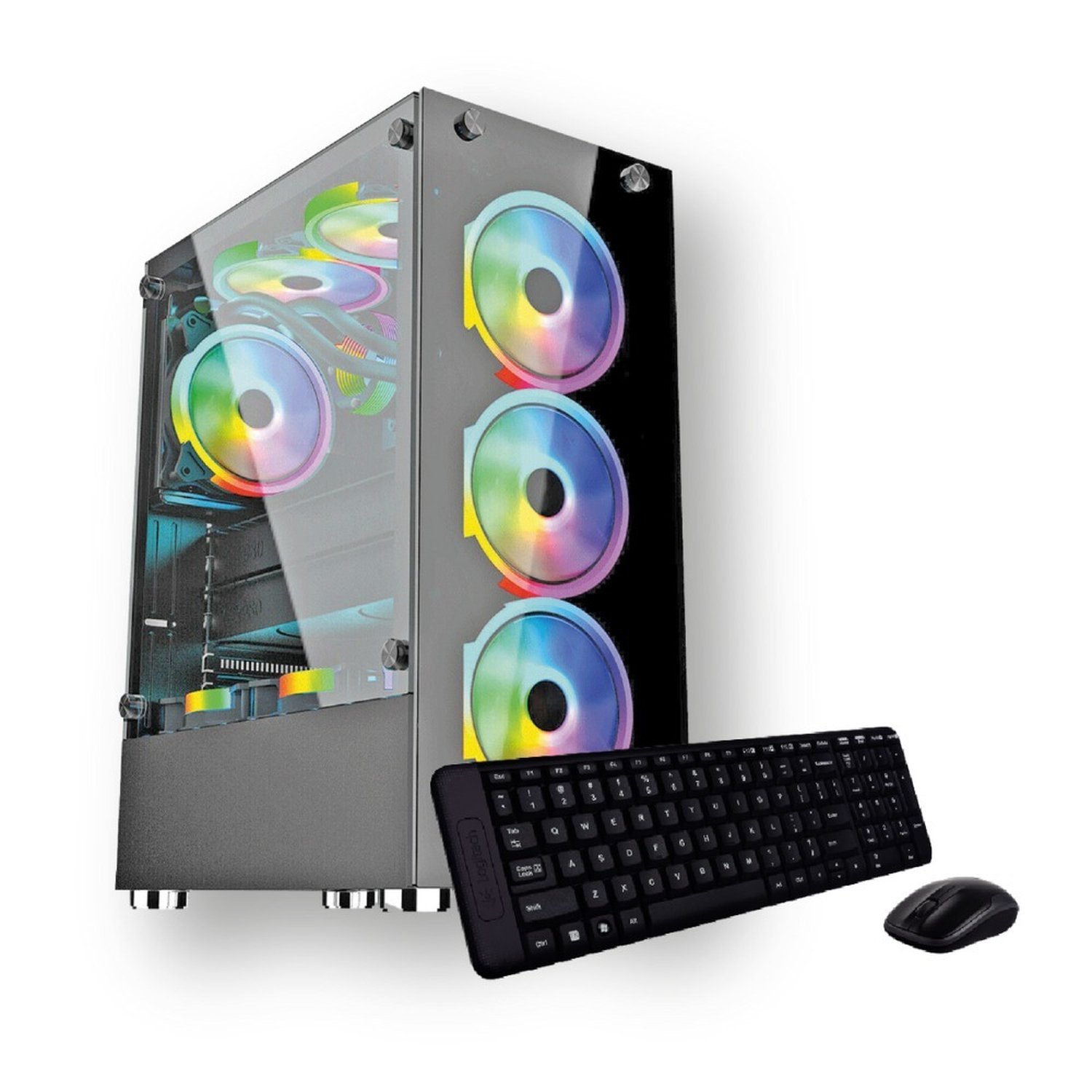 Computador Gamer Jab Core I5 6ªG com Wi-Fi Memoria 8GB DDR4 SSD 240GB Windows 10 Trial +Teclado e Mouse