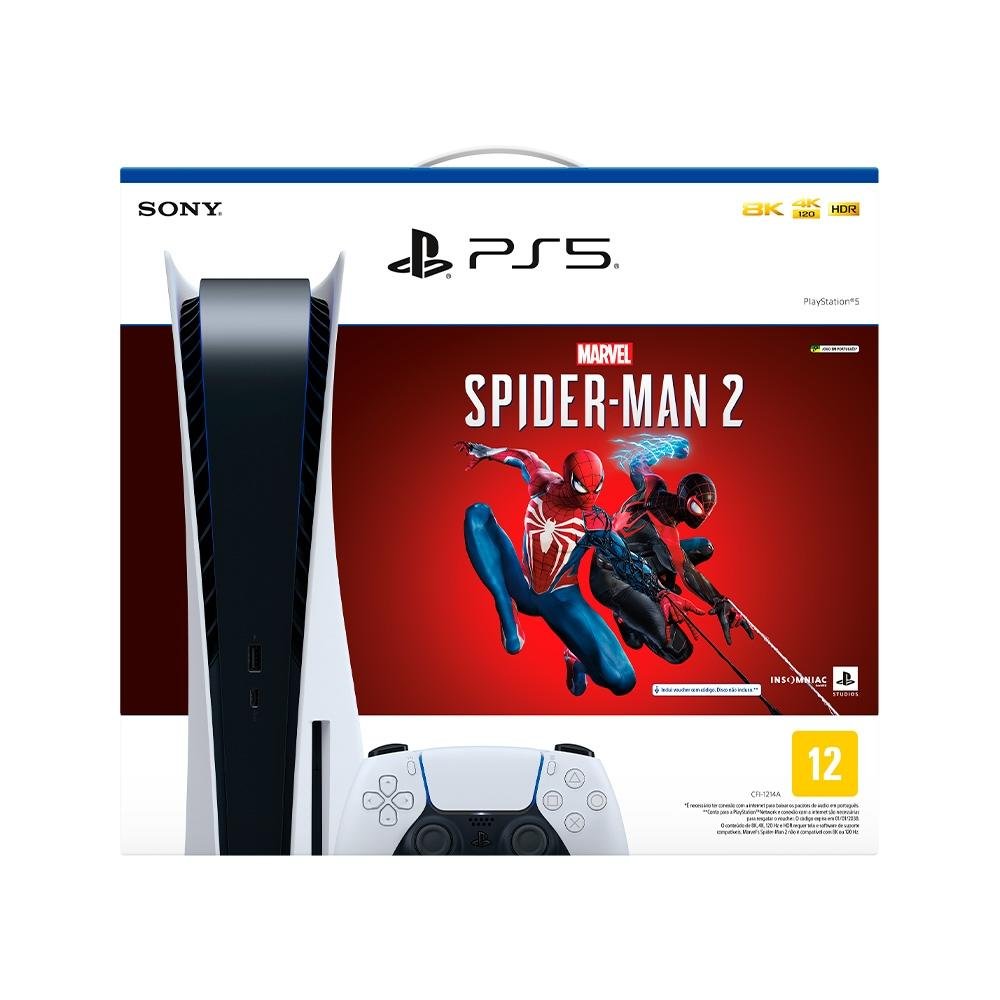 Video Game PlayStation Sony PS5 Disco Spider Man 2 USA
