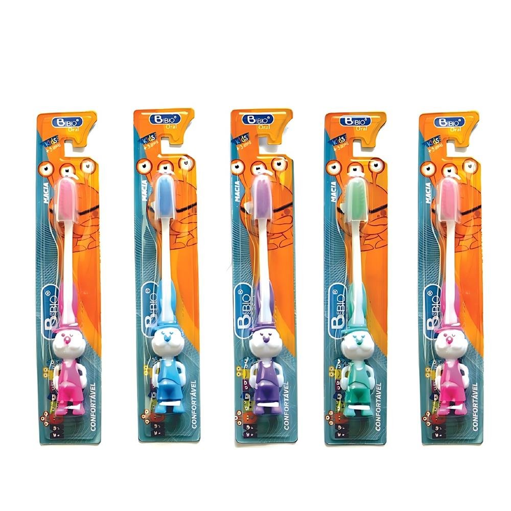 Escova Dental Infantil Macia Ref. Bio-113 (Coelho)