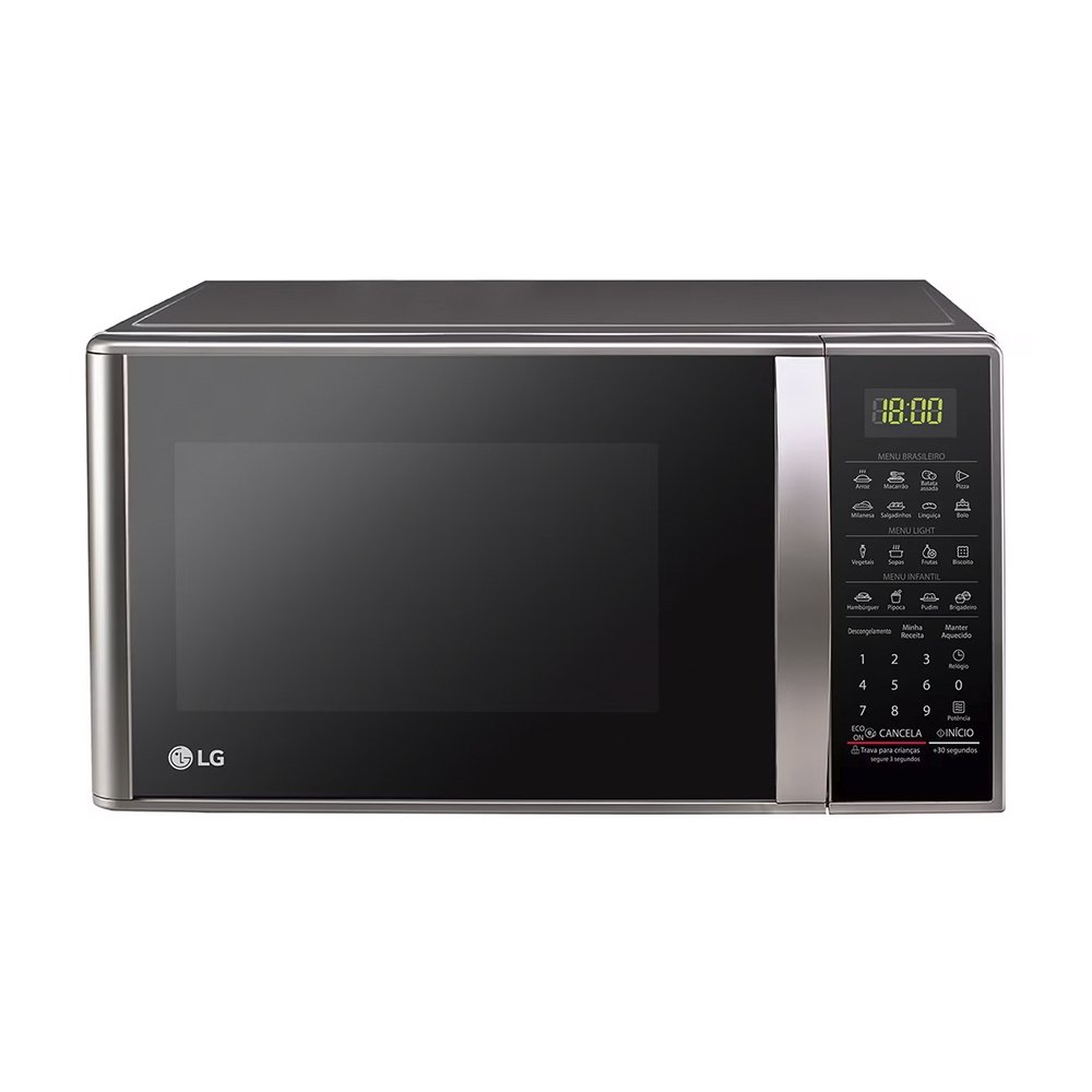 Micro-Ondas LG MS3043BRA | 30 Litros, Prata, 220V