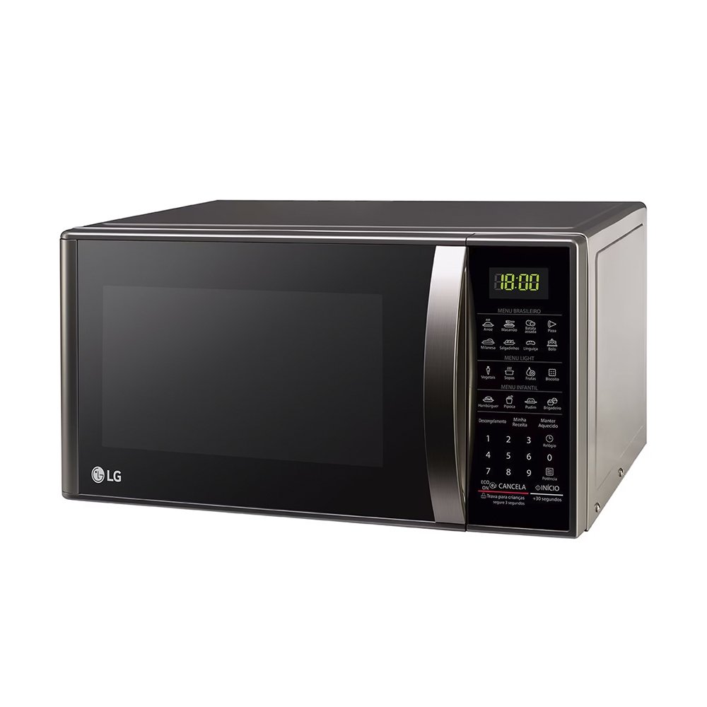 Micro-Ondas LG MS3043BRA | 30 Litros, Prata, 220V