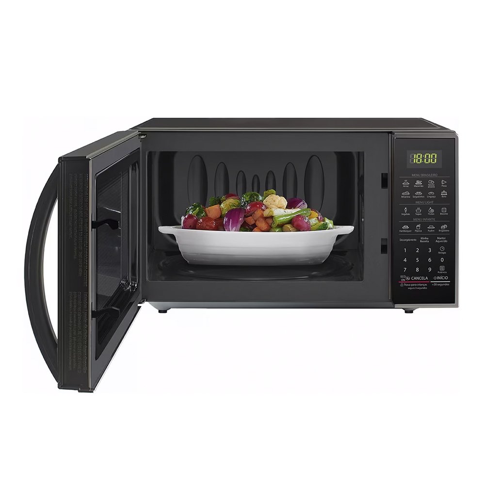 Micro-Ondas LG MS3043BRA | 30 Litros, Prata, 220V