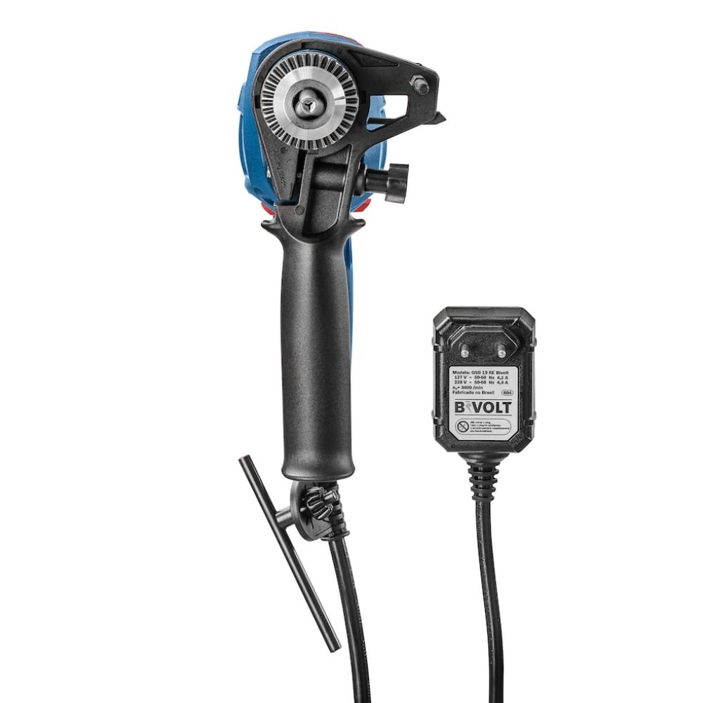 Furadeira de Impacto Bosch GSB 13 RE VVR | 750W, 3.800 RPM, Bivolt