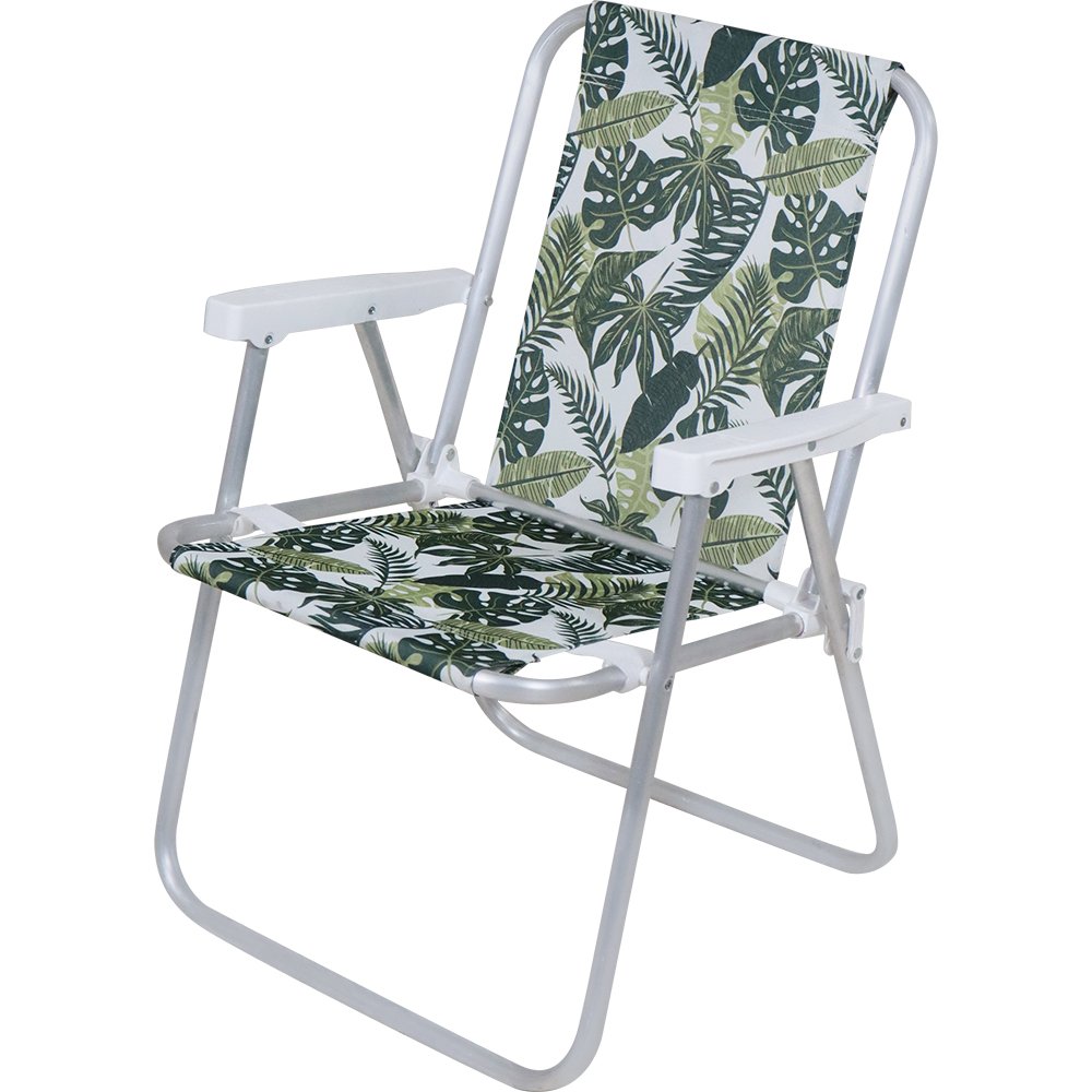 Cadeira Alta em Aluminio Oxford Garden Bel