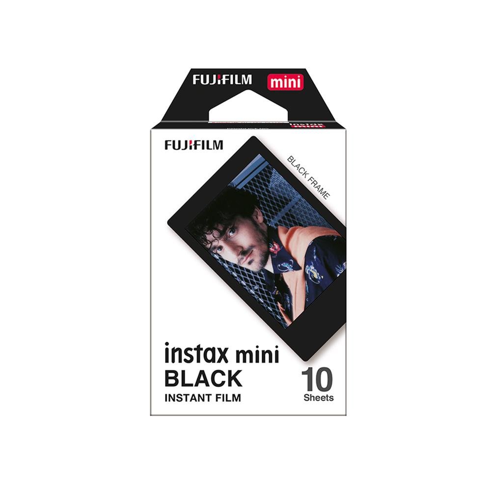 Filme Instax Polaroid Mini Black 10 fotos