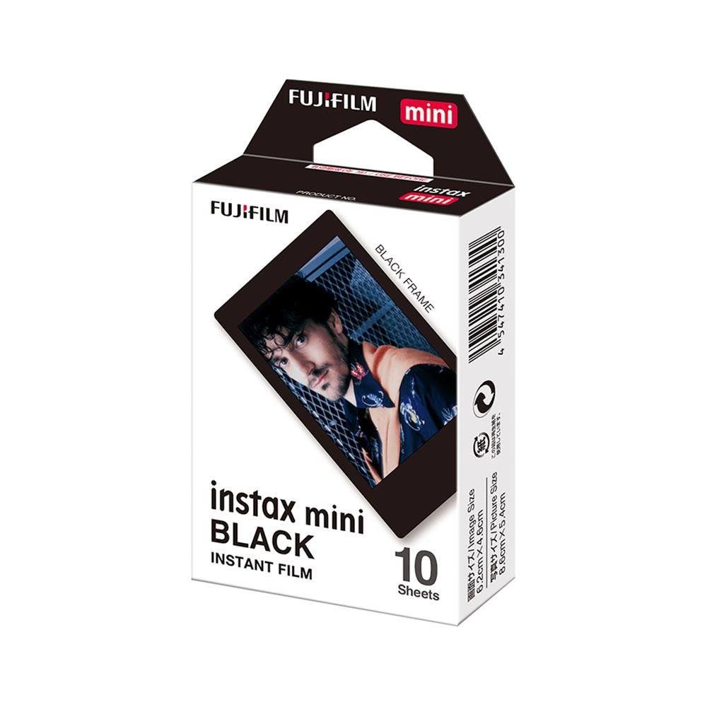 Filme Instax Polaroid Mini Black 10 fotos