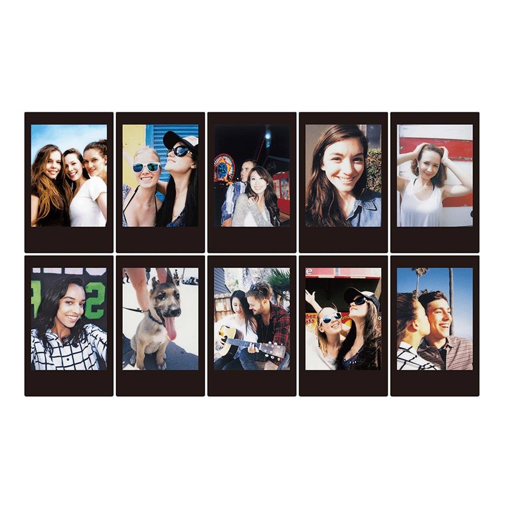 Filme Instax Polaroid Mini Black 10 fotos