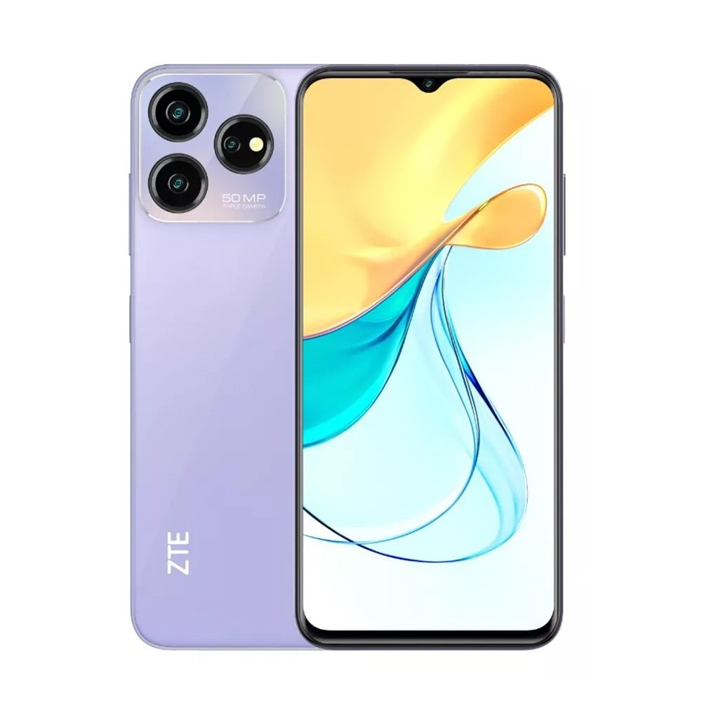 Smartphone Zte Blade V50 Design Lilas, 256gb, Tela 6.6", Camera Traseira Tripla 50mp + Selfie 8mp
