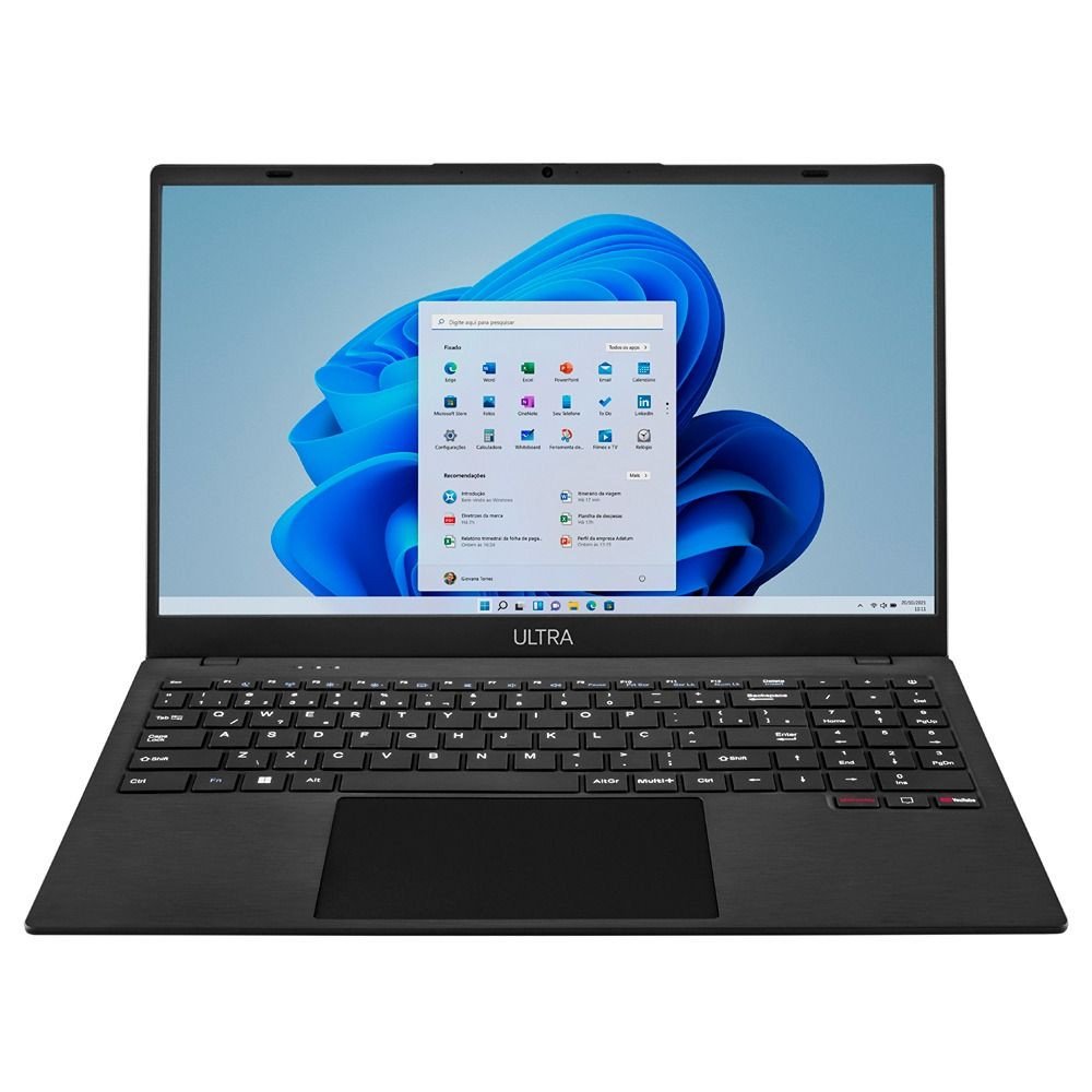Notebook ULTRA UB261 Celeron, 4GB 128 GB ,EMMC Tela 15.6 Windows 11