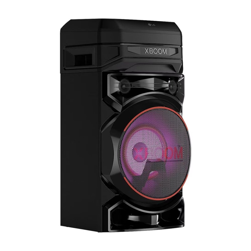 Caixa de Som LG XBOOM RNC5 - Entrada USB, Bluetooth, FM, LED, Karaoke, DJ, Preto
