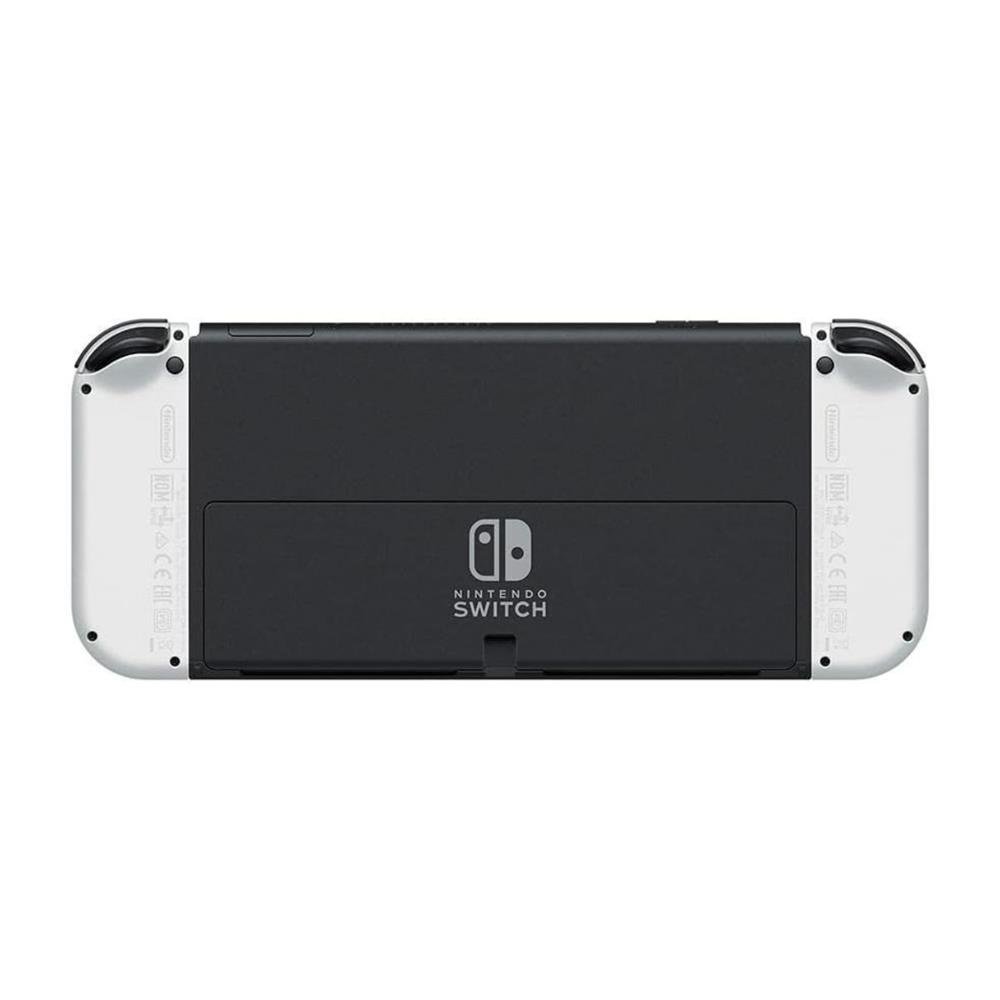 Nintendo Switch OLED 64GB Standard cor branco e preto JP