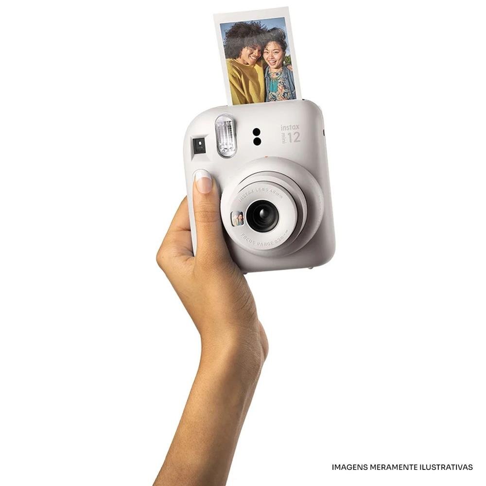 Camera Instantanea Fujifilm Instax Mini 12 Branco , Fujifilm