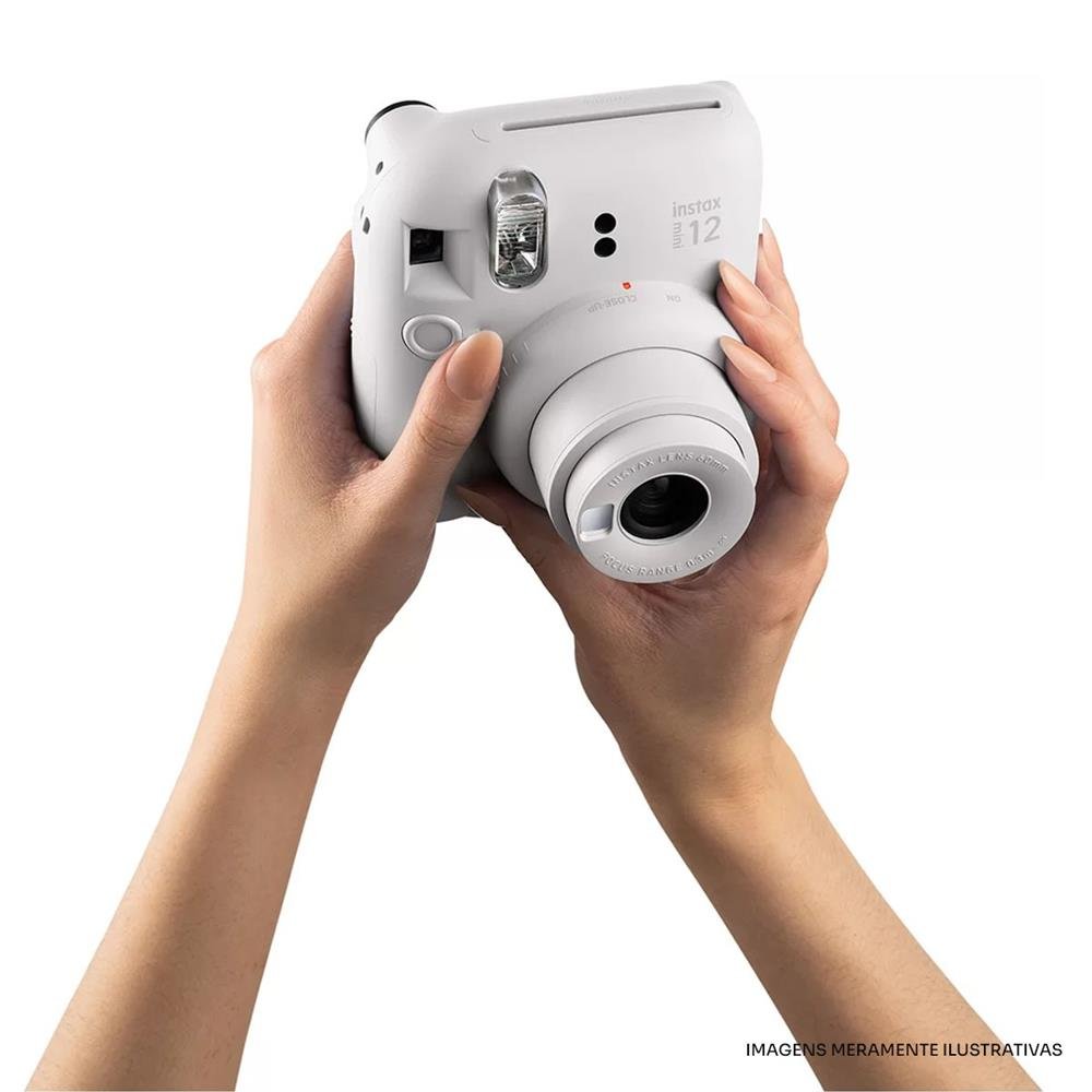 Camera Instantanea Fujifilm Instax Mini 12 Branco , Fujifilm