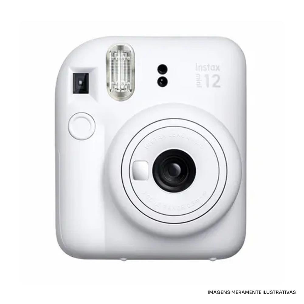 Camera Instantanea Fujifilm Instax Mini 12 Branco , Fujifilm