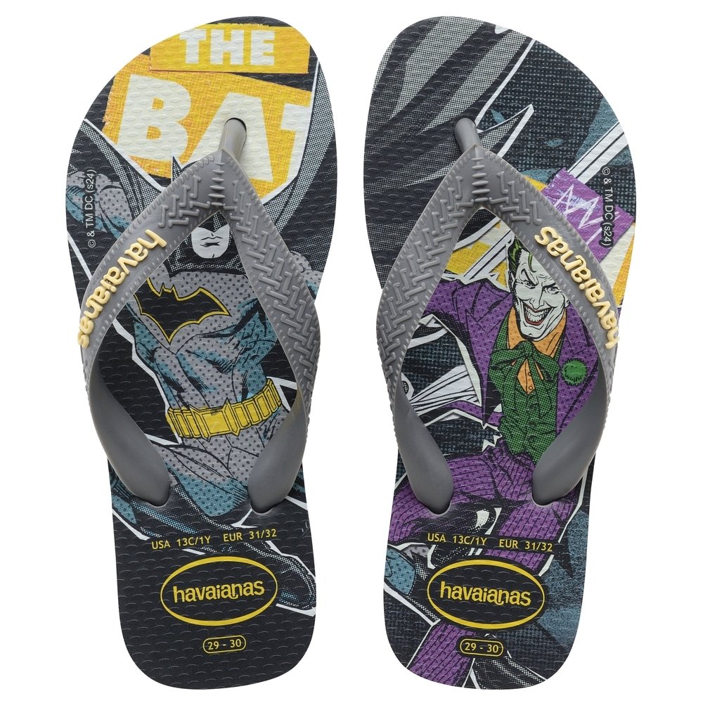 Havaianas Kids Herois Cinza Aço 25/6