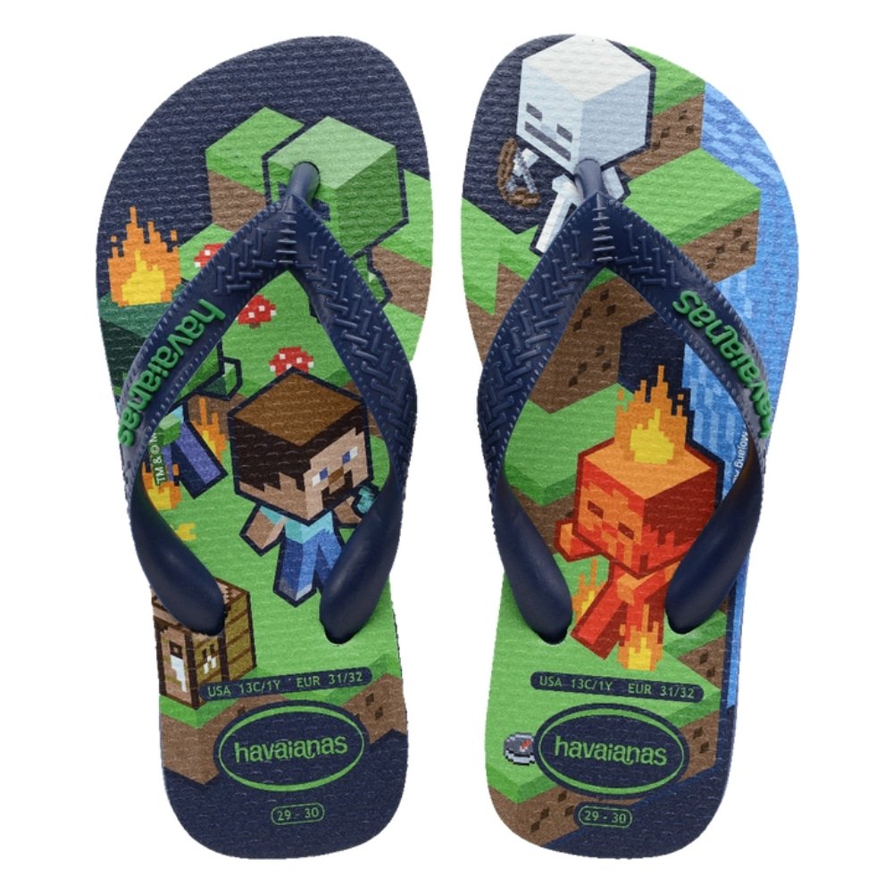 Havaianas Kids Minecraft Marinho 33/4