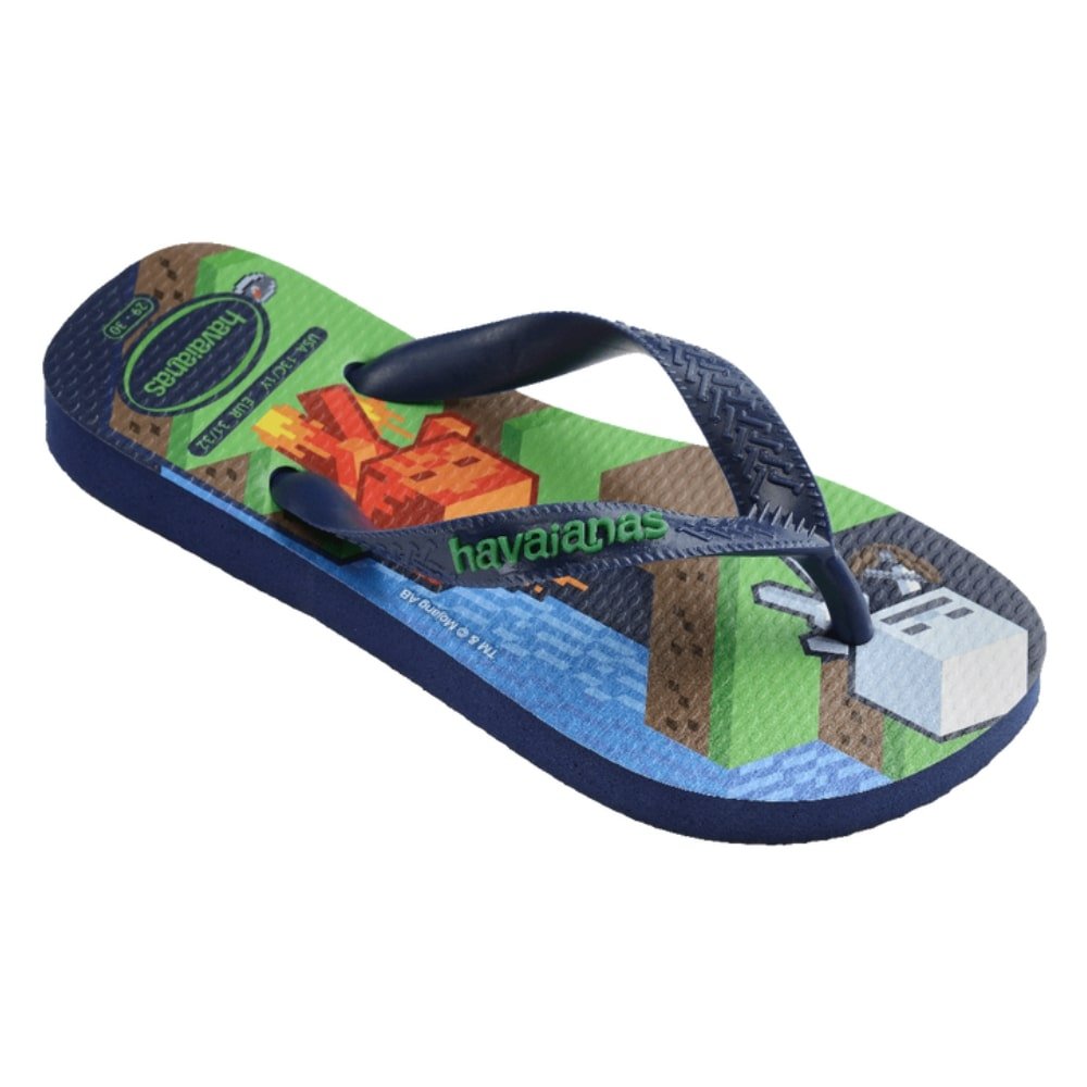 Havaianas Kids Minecraft Marinho 33/4