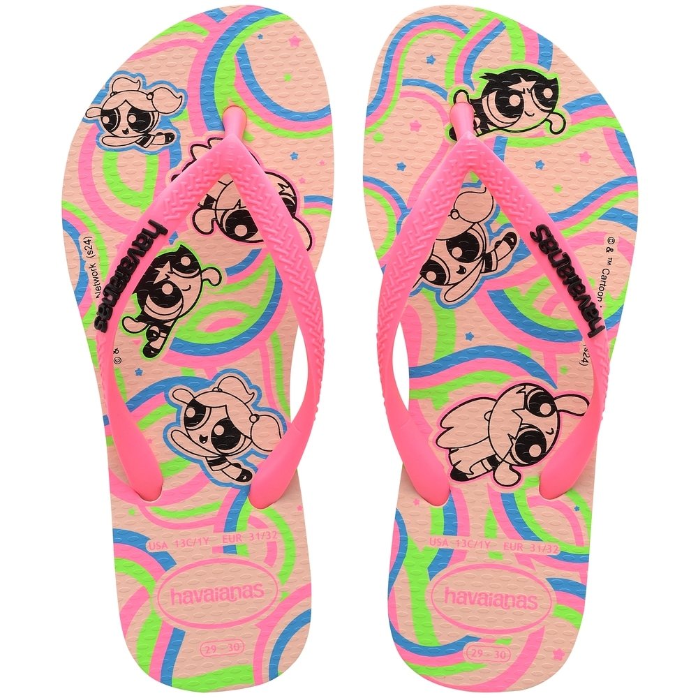 Havaianas Kids Slim Powerpuff Rosa Ballet 23/4